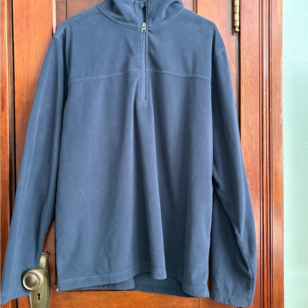 BIG AND TALL! Alpine Design Dark Blue Fleece Pullover